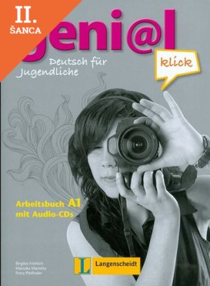 Lacná kniha geni@l klick Arbeitsbuch A1 + 2 CD