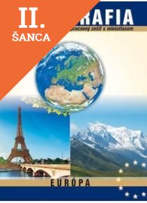 Lacná kniha Geografia Európa pre 8. ročník ZŠ - pracovný zošit s miniatlasom