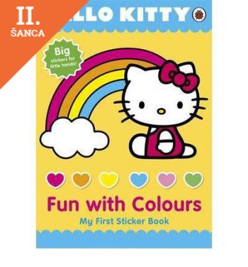 Lacná kniha Hello Kitty Fun with Colours