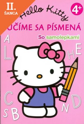 Lacná kniha Hello Kitty Učíme sa písmená