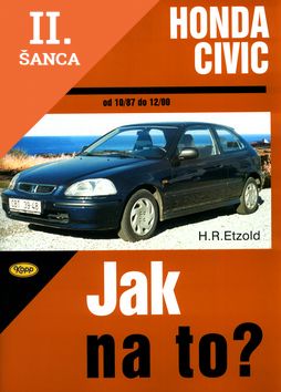 Lacná kniha Honda Civic 10/87 - 3/01 č. 64