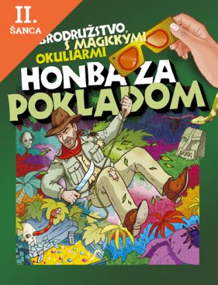 Lacná kniha Honba za pokladom-dobrodružstvo s magickými okuliarmi