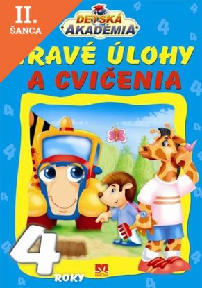 Lacná kniha Hravé úlohy a cvičenia pre deti, 4 roky