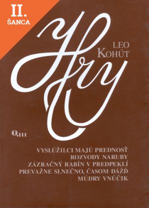 Lacná kniha Hry Leo Kohút