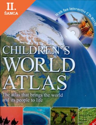 Lacná kniha Children´s World Atlas + CD