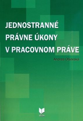Jednostranné právne úkony v pracovnom práve
