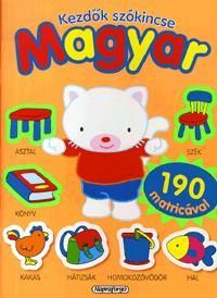 Kezdők szókincse: Magyar 190 matricával