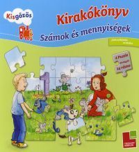 Kisgőzös - Kirakókönyv: Számok és mennyiségek Játé