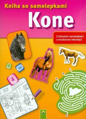 Kone - Kniha so samolepkami