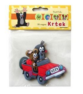 Krtek v autíčku