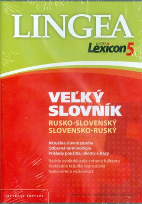 Lingae Lexicon 5 Veľký slovník rusko slovenský a slovensko ruský