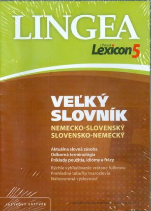 Lingea Lexicon 5 Veľký slovník nemecko slovenský a slovensko nemecký
