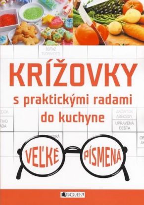 Krížovky s praktickými radami do kuchyne - veľké písmená