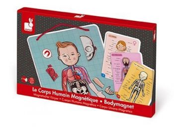Magnetická skladačka Ľudské telo Bodymagnet JANOD
