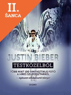 Lacná kniha Justin Bieber testközelből