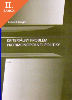 Lacná kniha Kriteriálny problém protimonopolnej pol