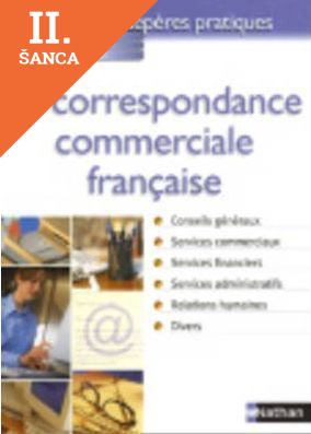 Lacná kniha La correspondance commerciale francaise
