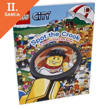 Lacná kniha Lego City: Search and Find