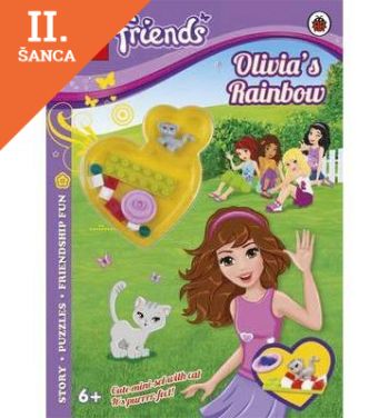 Lacná kniha Lego Friends Olivia's Rainbow Mini Set