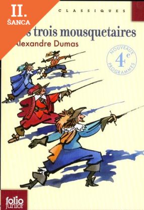 Lacná kniha Les trois mousquetaires