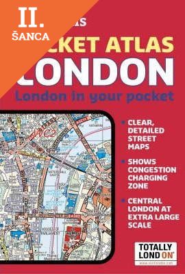 Lacná kniha London Pocket atlas