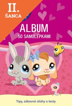 Lacná kniha Little Pet Shop Album so samolepkami