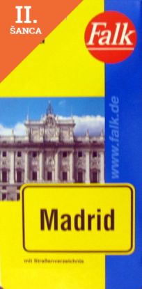 Lacná kniha MM Madrid Falkplan 1:15 000