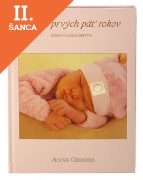 Lacná kniha Mojich prvých päť rokov ružová