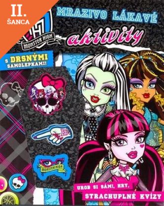 Lacná kniha Monster High - Mrazivo lákavé aktivity
