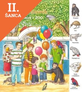 Lacná kniha Môj veľký obrázkový slovník - Návšteva v ZOO