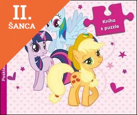 Lacná kniha My Little Pony - kniha s puzzle