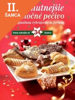 Lacná kniha Najchutnejšie vianočné pečivo+vykrajovacia forma