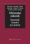 Občanský zákoník  Komentář - Svazek I