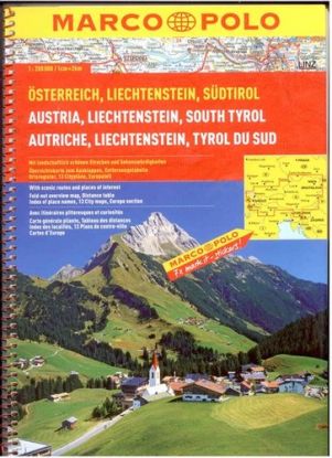 Österreich, Liechtenstein, Südtirol 1:200 000