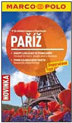 Paríž - cestovní průvodce se skládací mapou