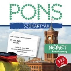 PONS Szókártyák - Német kezdő 333 szó