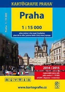 Praha atlas města 2014-2015