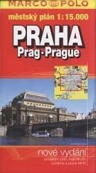 Praha městský plán 1:15 000 měkký