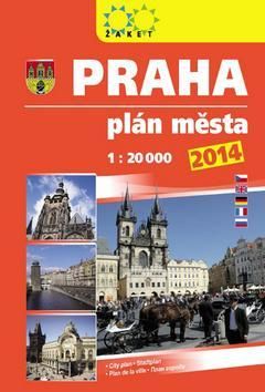 Praha plán města 2014