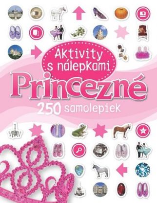 Princezné - Nálepková kniha