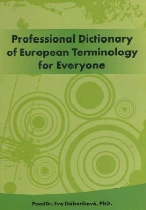 Professional Dictionary of European Terminology for Everyone