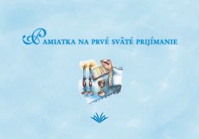 Pamiatka na prvé sväté prijímanie chlapec
