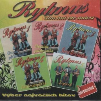 Rytmus z Rajeckej doliny - Výber najväčších hitov   CD