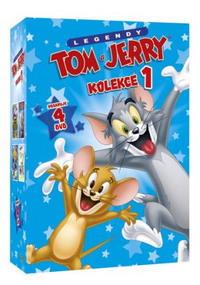 Tom a Jerry kolekce 1. 4DVD
