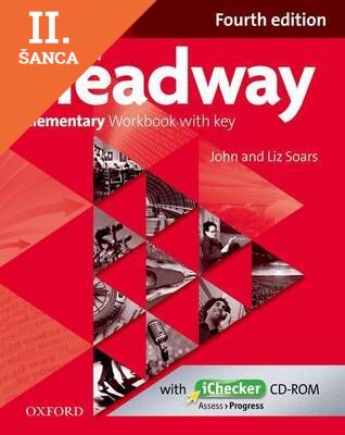 Lacná kniha New Headway Elementary 4th Edition - Workbook with key + CD