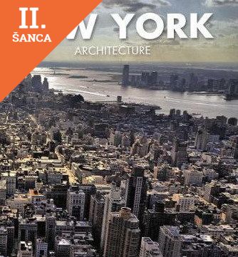 Lacná kniha New York Architecture (kocka)