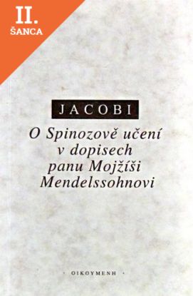 Lacná kniha O Spinozově učení v dopisech panu Mojžiší Mendelssohnovi