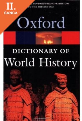 Lacná kniha Oxford Dictionary of World History