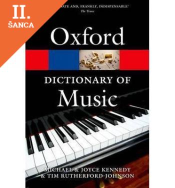 Lacná kniha Oxford Dictionary of Music