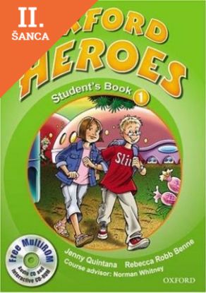 Lacná kniha Oxford Heroes 1 Student´s Book and MultiROM Pack